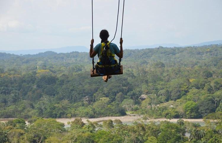 Shipati Lodge Misahualli Bagian luar foto