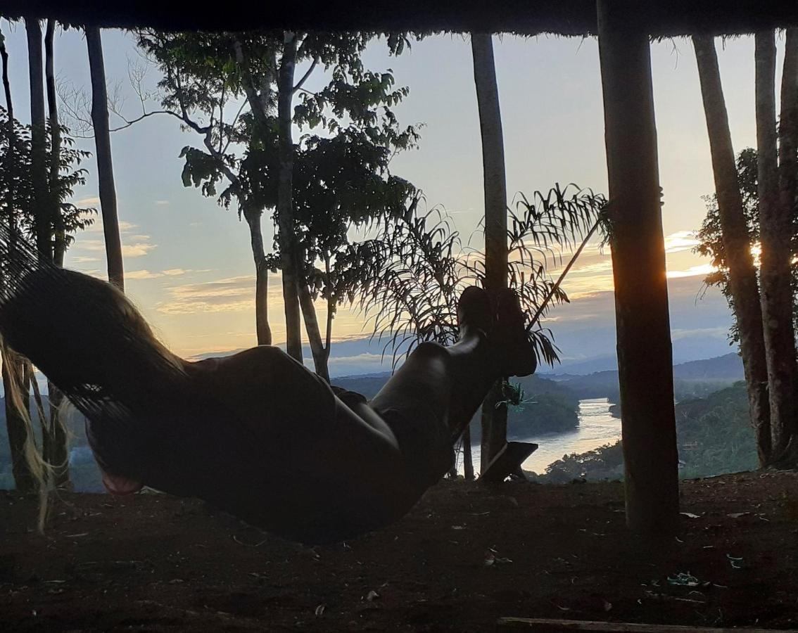 Shipati Lodge Misahualli Bagian luar foto